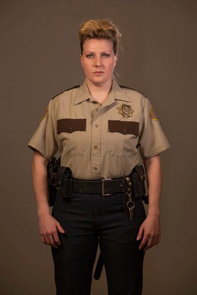 brown sheriff uniform